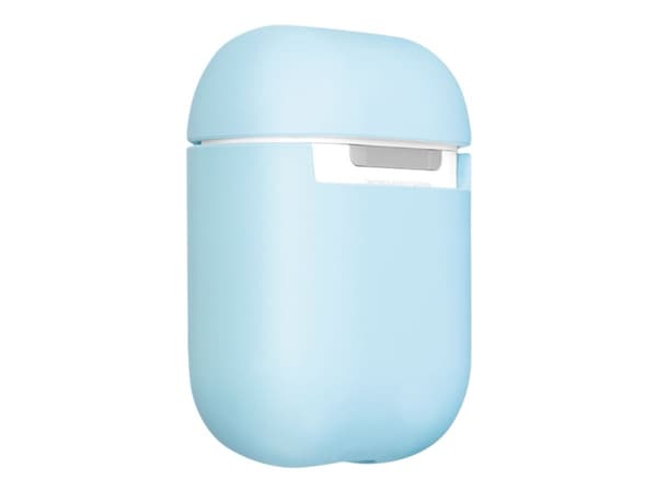 Laut HUEX PASTELS - Fodral för hörlurar - polykarbonat - baby blå - för Apple AirPods (1:a generation, 2a generation)
