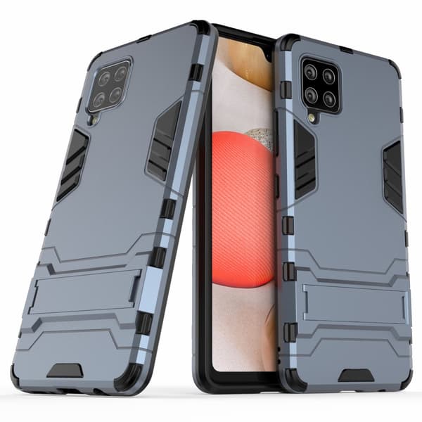 Samsung Galaxy A42 5G Skal Armor Stativfunktion Blå