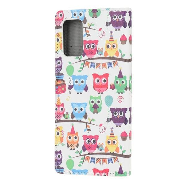 Plånboksfodral Samsung Galaxy S20 - Ugglor På Kalas