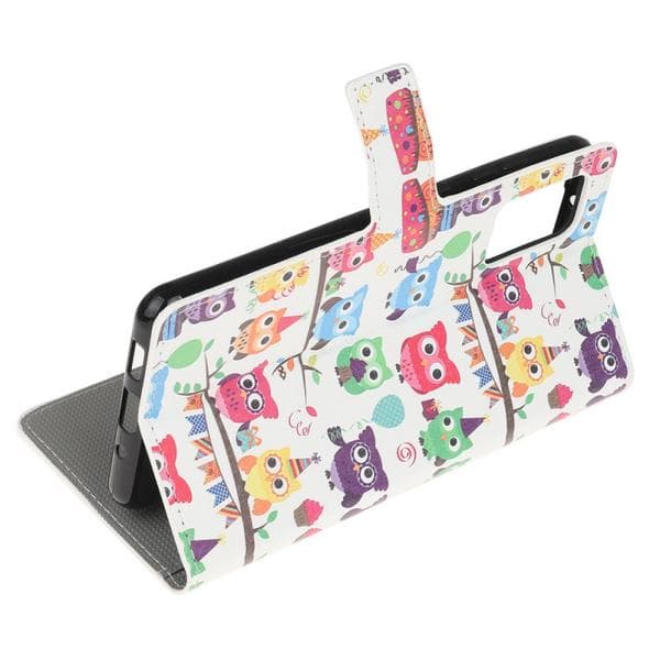Plånboksfodral Samsung Galaxy S20 - Ugglor På Kalas