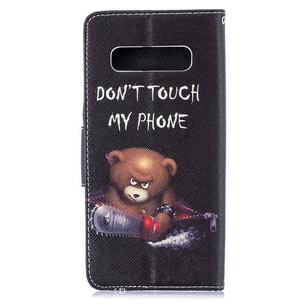 Plånboksfodral Samsung Galaxy S10 Plus - Don’t Touch My Phone