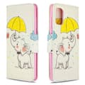 Miniatyrbild 2 av 4: Plånboksfodral Samsung Galaxy A71 – Elefant med Paraply