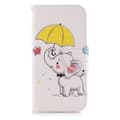 Pikkukuva 6 / 6: Plånboksfodral Apple iPhone 8 – Elefant med Paraply