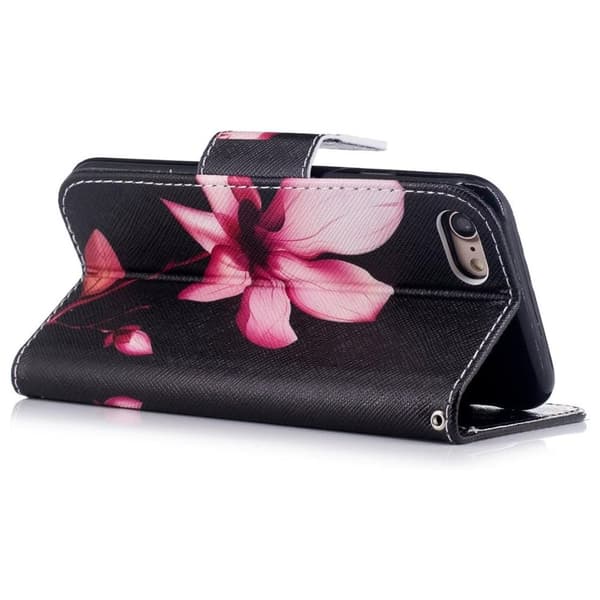 Plånboksfodral Apple iPhone 8 - Rosa Blomma