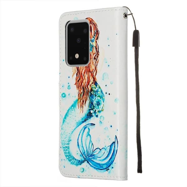 Plånboksfodral Samsung Galaxy S20 Ultra – Sjöjungfru