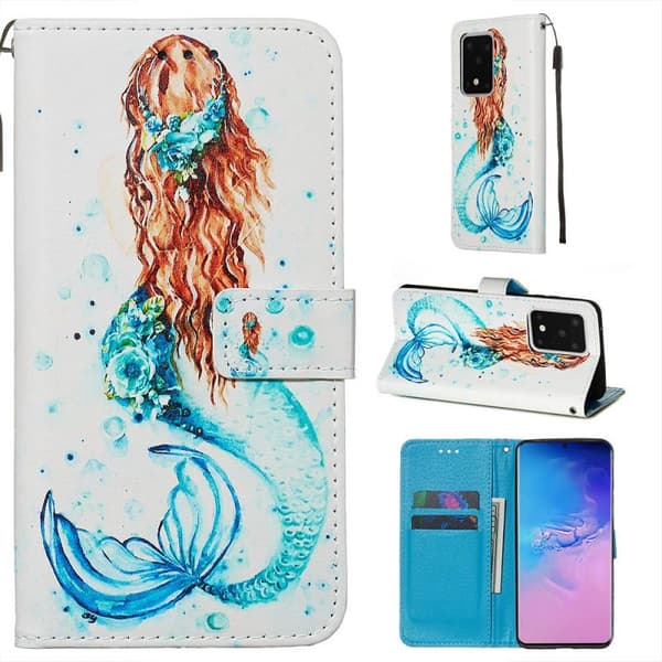 Plånboksfodral Samsung Galaxy S20 Ultra – Sjöjungfru