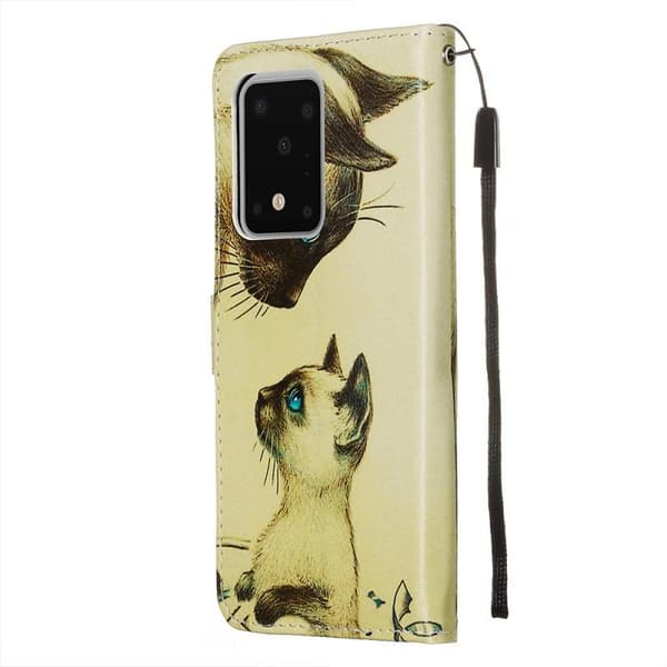 Plånboksfodral Samsung Galaxy S20 Ultra – Katter