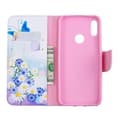 Miniatyrbillede 4 af 4: Plånboksfodral Huawei Y6 2019  – Fjärilar och Blommor