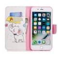 Miniatyrbillede 2 af 5: Plånboksfodral iPhone 7 Plus – Elefant med Paraply