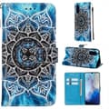 Miniatyrbild 1 av 6: Plånboksfodral Samsung Galaxy A41 – Blå Mandala
