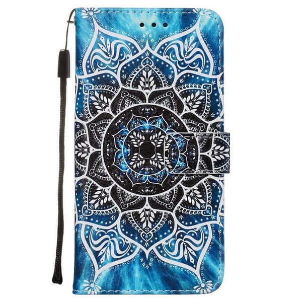 Plånboksfodral Samsung Galaxy A51 – Blå Mandala