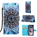 Pikkukuva 1 / 4: Plånboksfodral Samsung Galaxy A10 – Blå Mandala