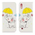 Miniatyrbillede 2 af 4: Plånboksfodral Samsung Galaxy A10 – Elefant med Paraply