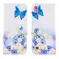 Miniatyrbillede 2 af 4: Plånboksfodral Samsung Galaxy A10 – Fjärilar och Blommor