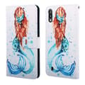 Miniatyrbillede 3 af 4: Plånboksfodral Samsung Galaxy A10 – Sjöjungfru