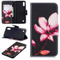 Miniatyrbillede 1 af 6: Plånboksfodral Samsung Galaxy A10 – Rosa Blomma