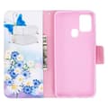 Miniatyrbillede 3 af 4: Plånboksfodral Samsung Galaxy A21s – Fjärilar och Blommor