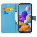 Pikkukuva 3 / 4: Lompakkokotelo Samsung Galaxy A21s - Sininen Mandala