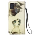 Pikkukuva 4 / 4: Lompakkokotelo Samsung Galaxy A21s - Kissat