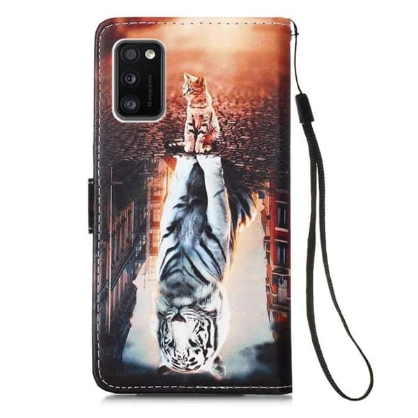 Plånboksfodral Samsung Galaxy A41 - Reflektion