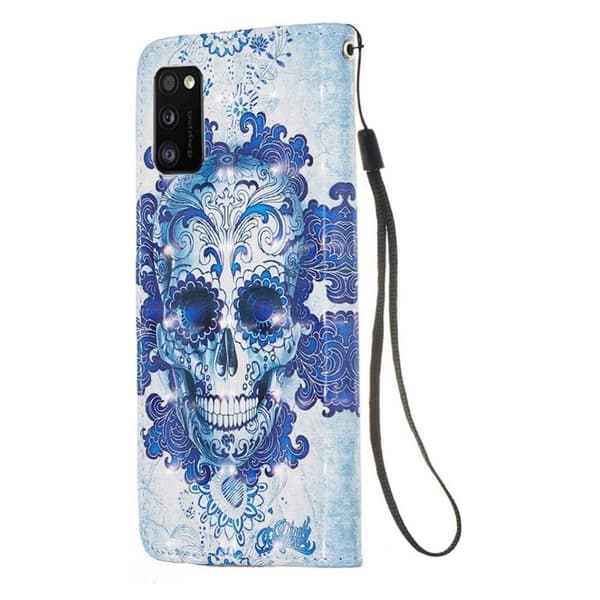 Plånboksfodral Samsung Galaxy A41 - Döskalle