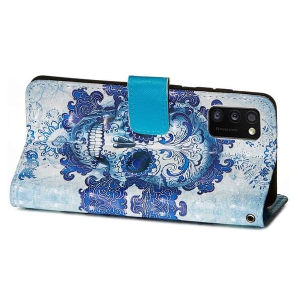 Plånboksfodral Samsung Galaxy A41 - Döskalle