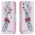 Pikkukuva 4 / 4: Lompakkokotelo iPhone 12 Mini - Kirahvi