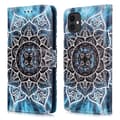 Pikkukuva 2 / 5: Lompakkokotelo iPhone 12 Mini - Sininen Mandala