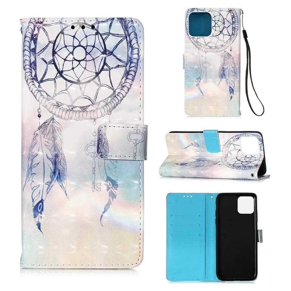 Plånboksfodral Apple iPhone 12 - Drömfångare Himmel