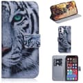 Miniatyrbild 1 av 4: Plånboksfodral Apple iPhone 12 – Vit Tiger