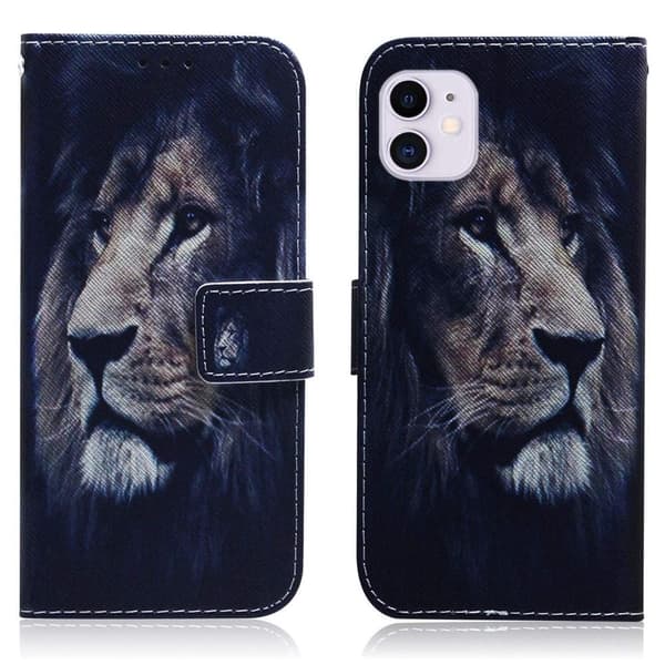 Plånboksfodral Apple iPhone 12 – Lejon