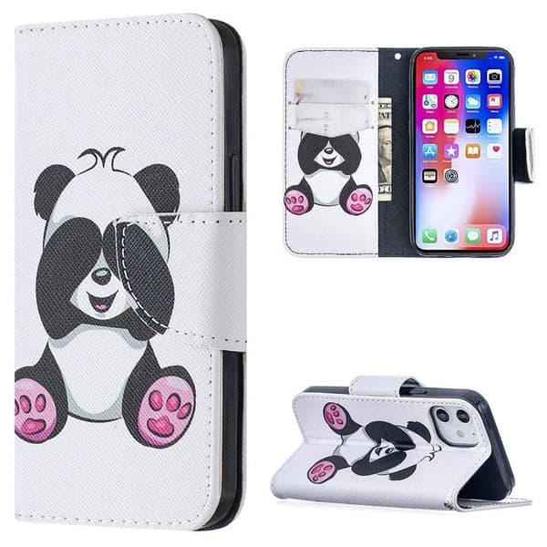 Plånboksfodral Apple iPhone 12 - Panda