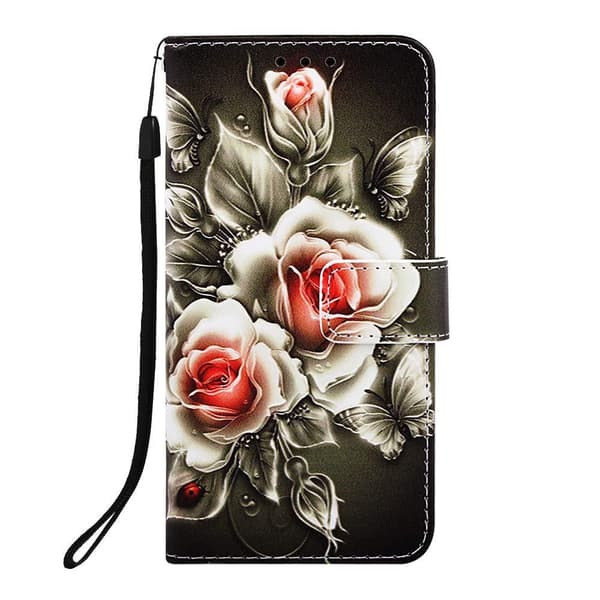 Plånboksfodral Apple iPhone 12 Pro – Rosor