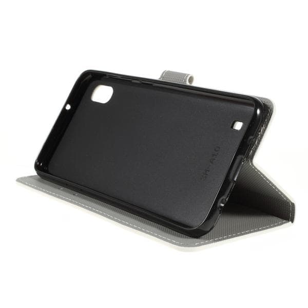 Plånboksfodral Samsung Galaxy A10 - Ugglor & Blommor