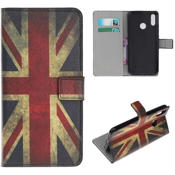 Plånboksfodral Huawei Y6 2019 - Flagga UK