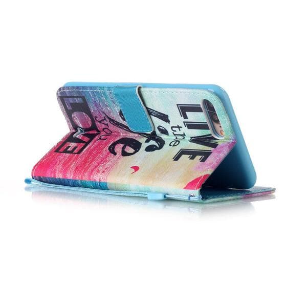 Plånboksfodral iPhone 6 Plus / 6s Plus - Live The Life You Love