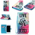 Miniatyrbillede 1 af 5: Plånboksfodral iPhone 6 Plus / 6s Plus - Live The Life You Love