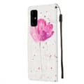 Miniatyrbillede 3 af 6: Plånboksfodral Samsung Galaxy S20 Plus – Rosa Blomma