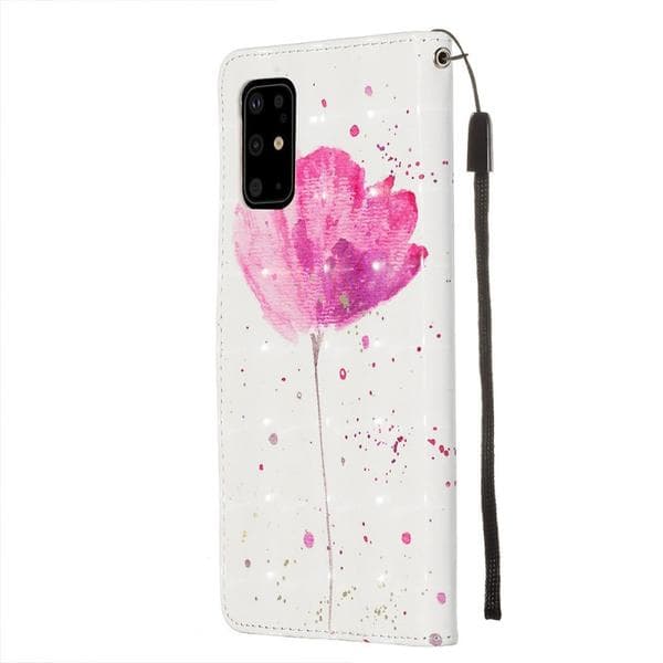 Plånboksfodral Samsung Galaxy S20 Plus – Rosa Blomma