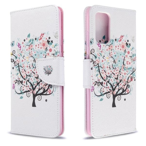 Plånboksfodral Samsung Galaxy S20 Plus – Färgglatt Träd