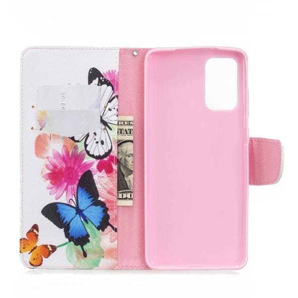 Plånboksfodral Samsung Galaxy S20 Plus – Färgglada Fjärilar