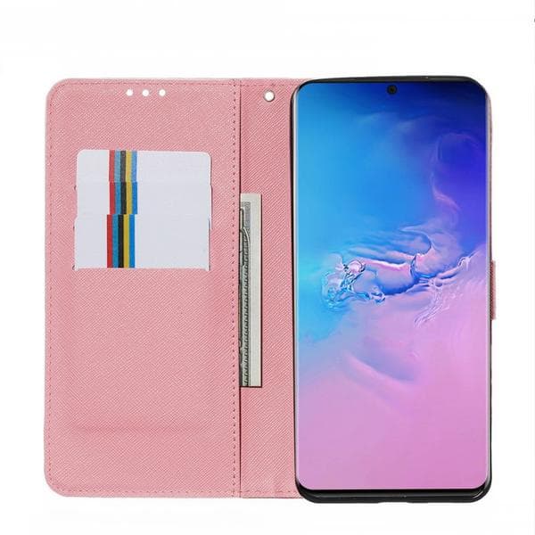 Plånboksfodral Samsung Galaxy S20 Ultra – Rosa Blomma