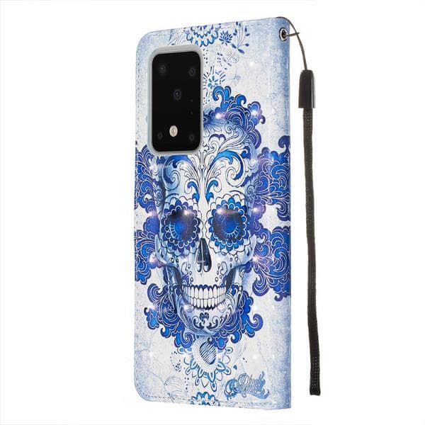 Plånboksfodral Samsung Galaxy S20 Ultra – Döskalle