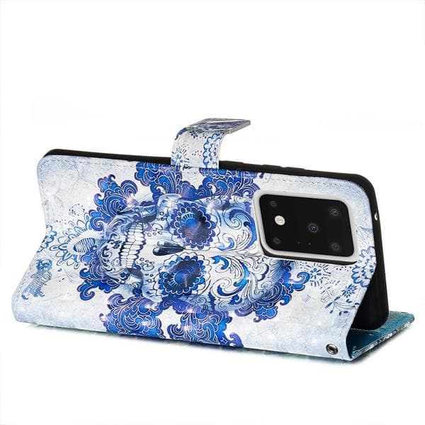 Plånboksfodral Samsung Galaxy S20 Ultra – Döskalle