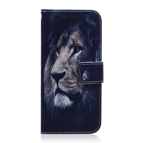 Plånboksfodral Samsung Galaxy A71 - Lejon