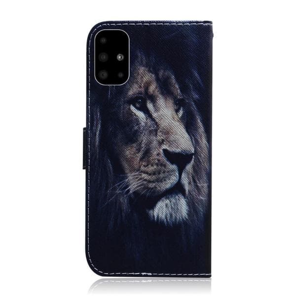 Plånboksfodral Samsung Galaxy A51 - Lejon