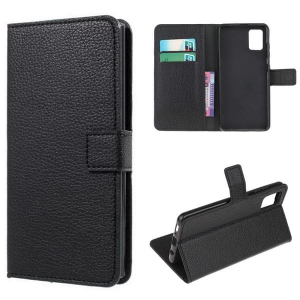 Plånboksfodral Samsung Galaxy A71 - Svart