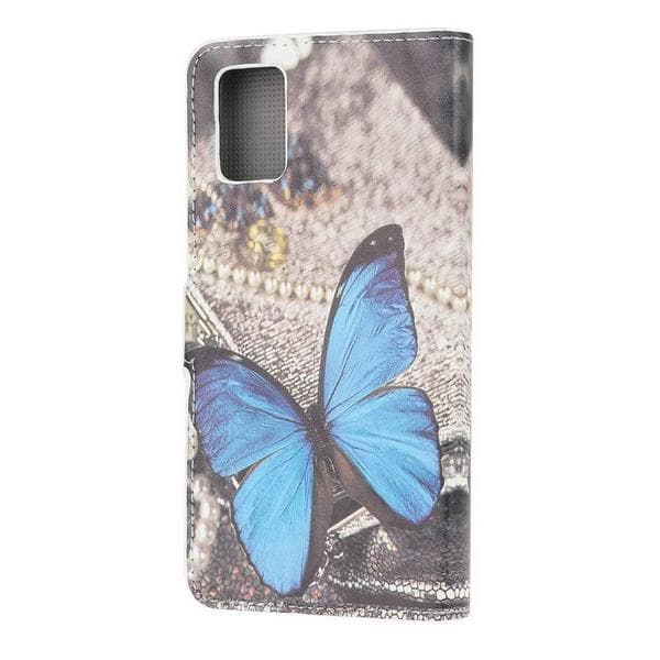 Plånboksfodral Samsung Galaxy A71 - Blå Fjäril