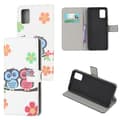 Miniatyrbillede 1 af 6: Plånboksfodral Samsung Galaxy A41 - Ugglor & Blommor