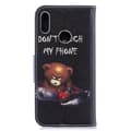 Miniatyrbillede 3 af 5: Plånboksfodral Huawei Y6 2019 - Don't Touch My Phone